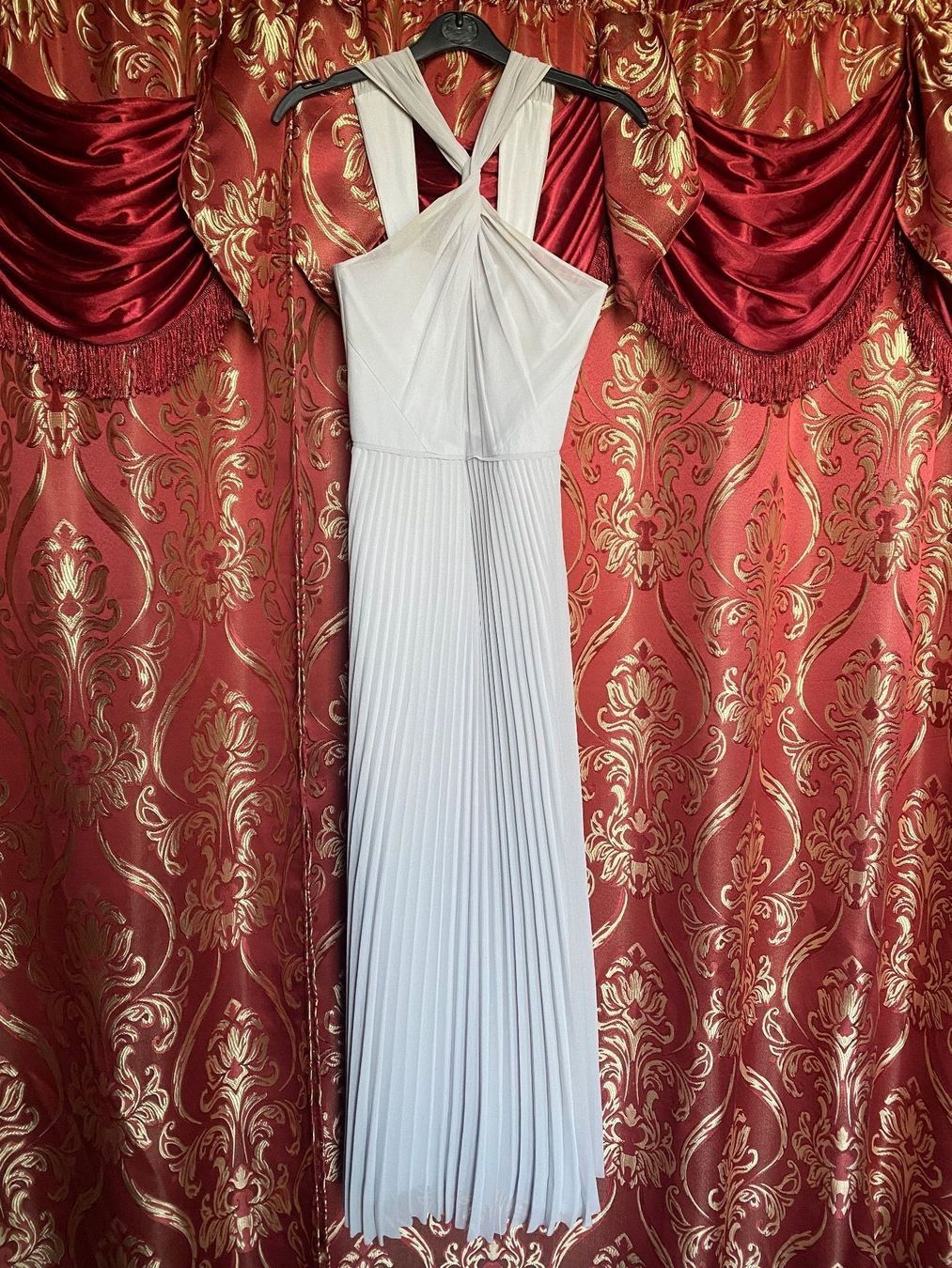 Vestiti: Maxikleid, Abendkleid grau Chiffon – Nuovo (secondo la descrizione) da Zollikon venduto da into-the-west