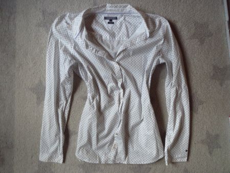 NEUE TOMMY HILFIGER Damen Bluse Gr 12/ Fitted