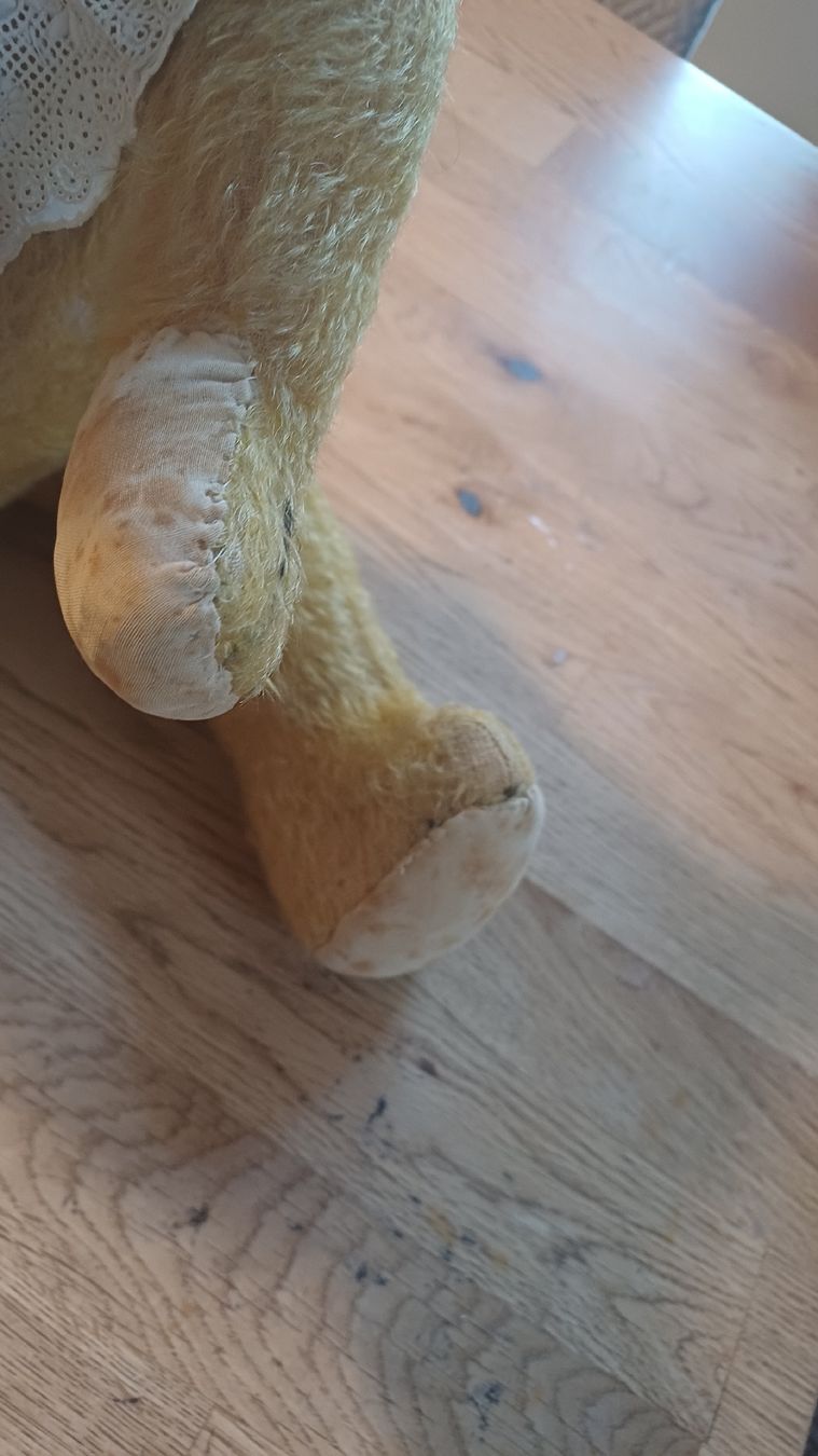 Teddy Hermann Giocattoli: Grosser Antiker Teddybär 80 cm – Usato da Flawil venduto da Naphtali 4