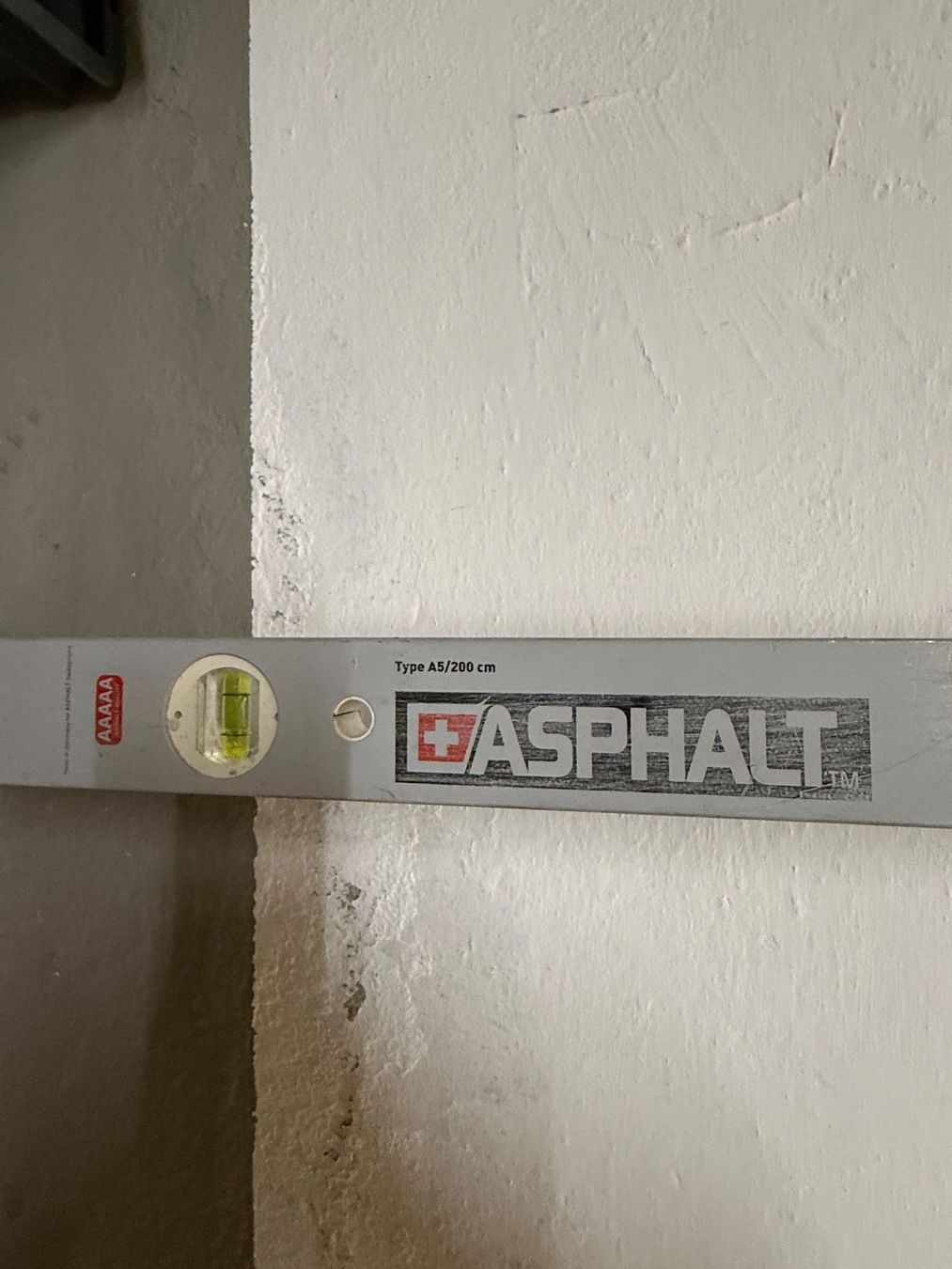 Misurare: ASPHALT Wasserwaage Type A5/200 cm – Usato da Winterthur venduto da noe_27w6 1