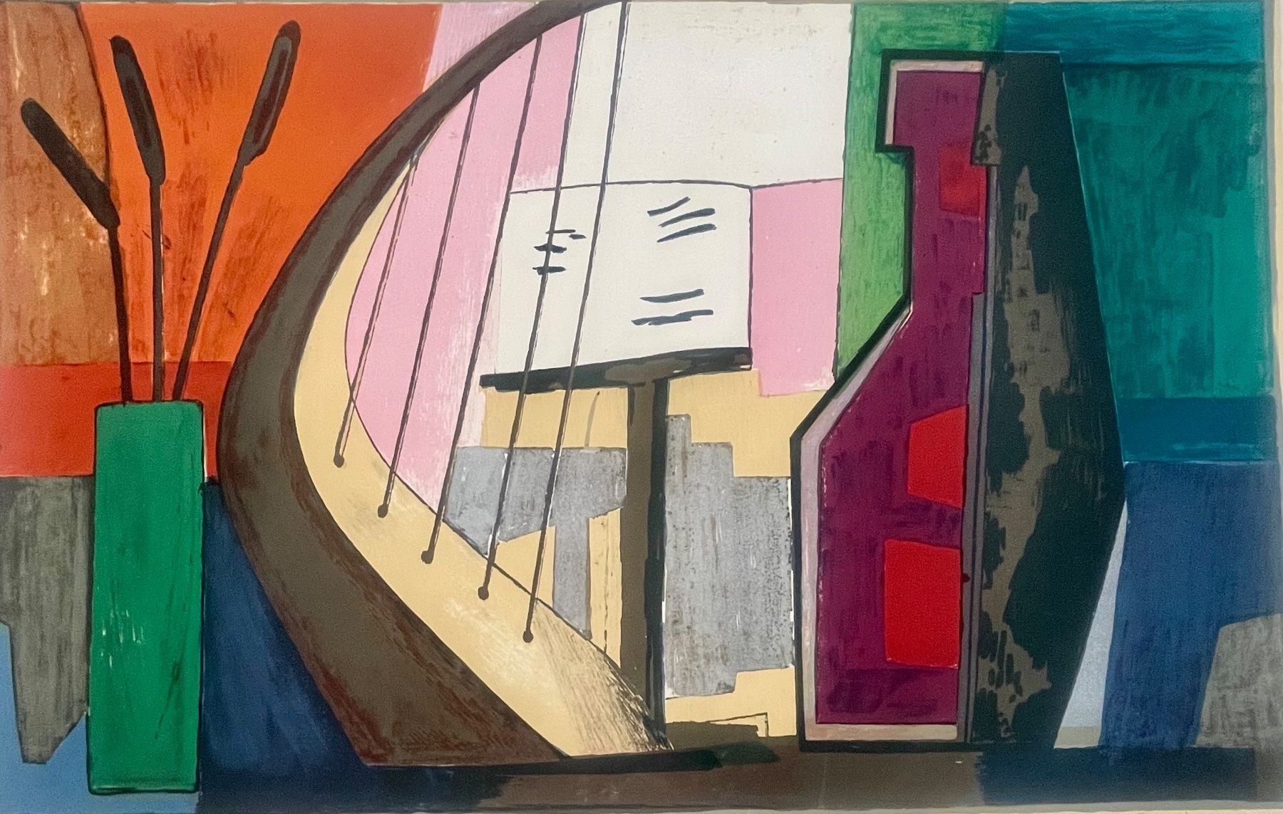 Grafica & Litografie: Max Truninger  Lithographie signiert nummeriert – Usato da Gersau venduto da grafik-kunst 2
