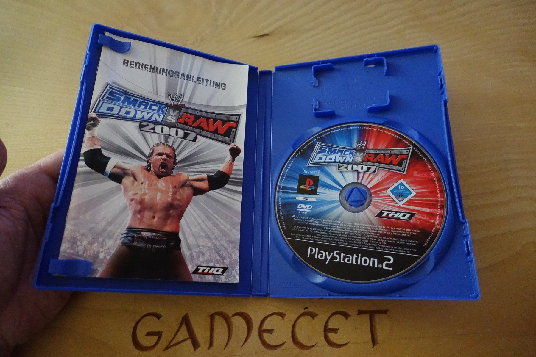 Sony Spiele: WWE SmackDown vs. Raw 2007 – Gebraucht aus Steinach von Gamecet 3