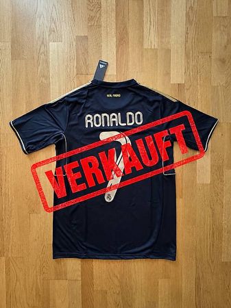 Real Madrid Ronaldo 7 Retro Replica Trikot Grösse L Neu 