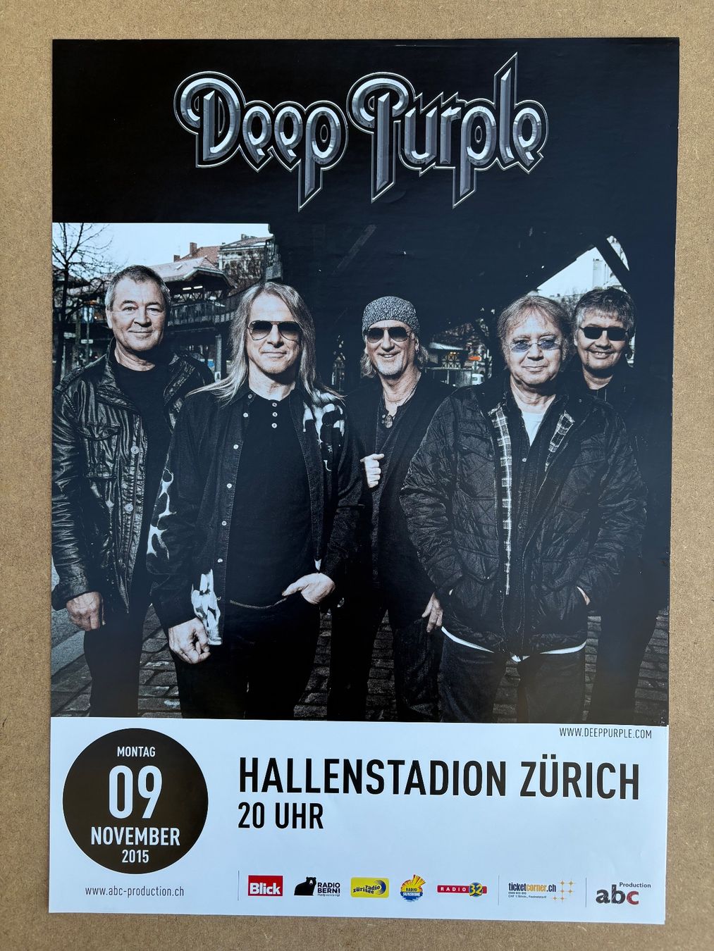Poster & Bilder: Deep Purple Konzertplakat – Gebraucht aus Egolzwil von Studart