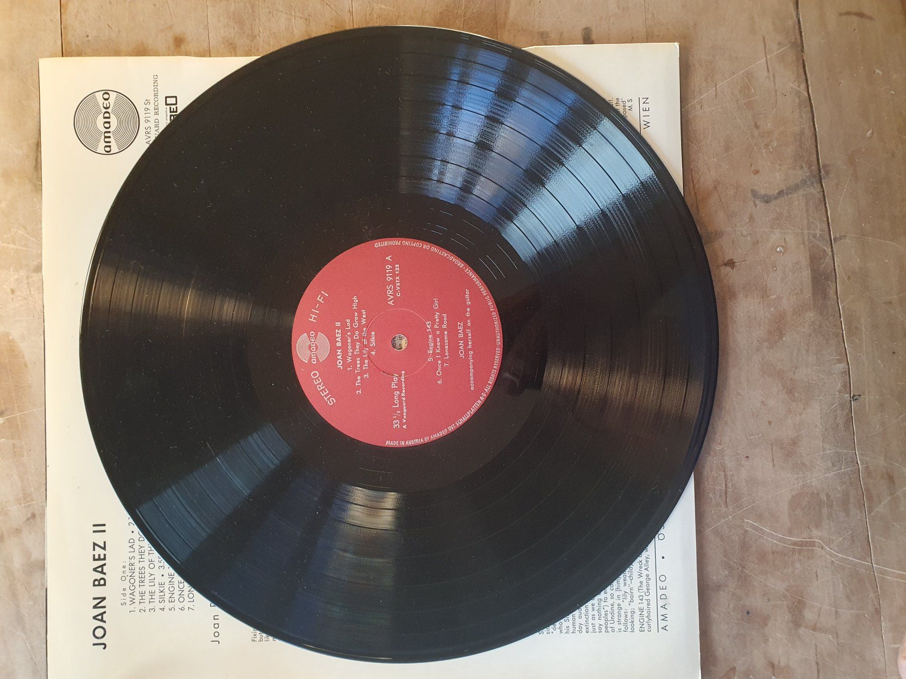 Dischi in vinile: LP Joan Baez II – Usato da Zürich venduto da loosebone 5