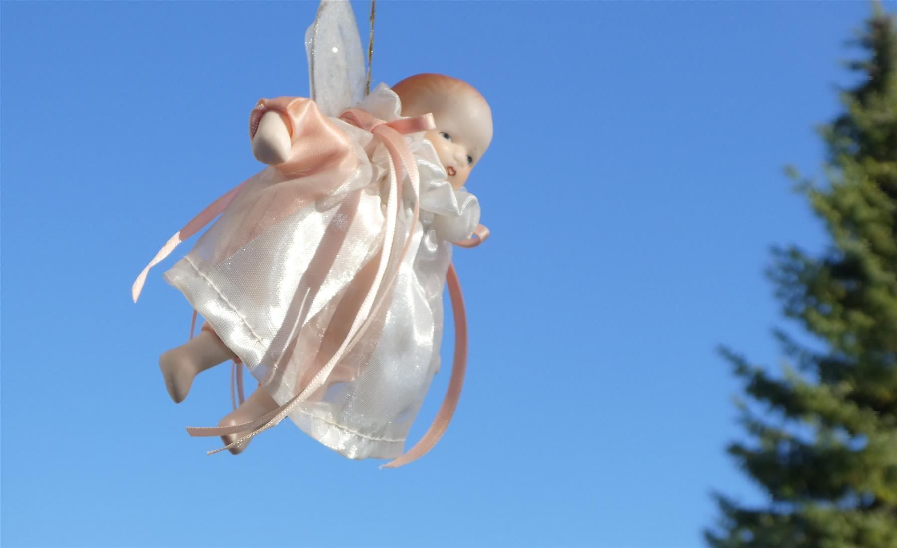 Puppen: fliegendes rosa Püppchen Porzellan – Gebraucht aus Frauenfeld von ZAZ12 4