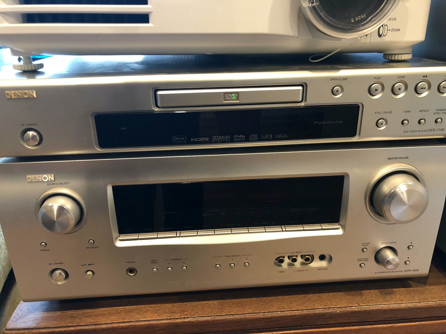 Denon Home Cinema: "Denon" Receiver/DVD Player/Boxen+Subwoofer/Beamer – Usato da Ittenthal venduto da Hwaggis 1