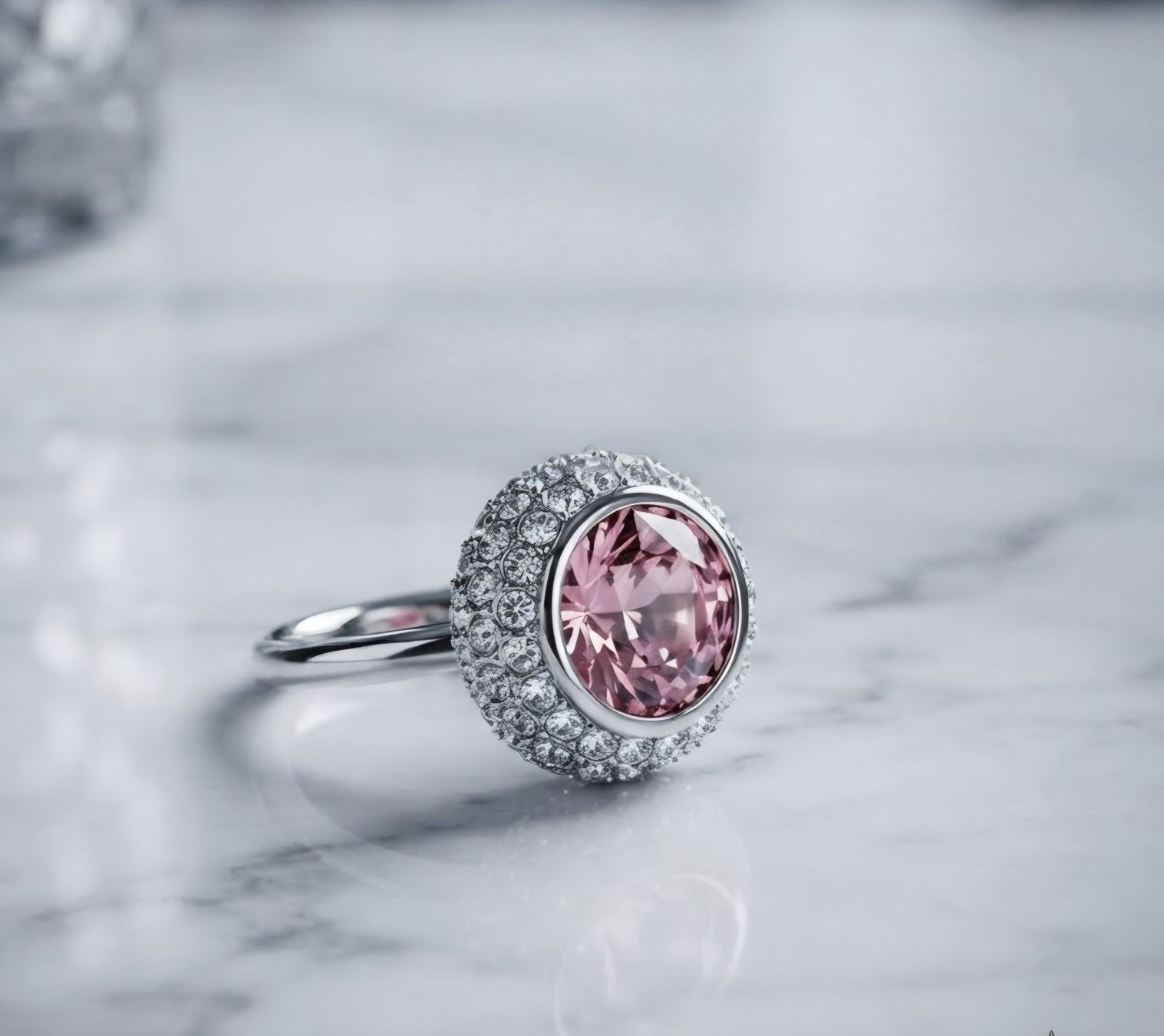 Anelli: Eleganter Ring mit Swarovski Steinen - Neu – Nuovo e nell'imballaggio originale da Uetikon am See venduto da Springdream