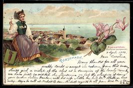 Litho Rorschach, Ortsansicht mit Bodense
