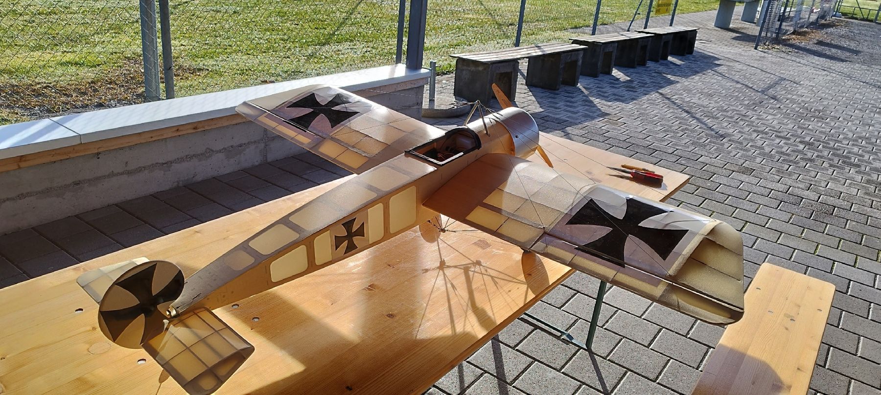 RC Modellbau: Fokker E3 – Gebraucht aus Grabs von firebird.91 1