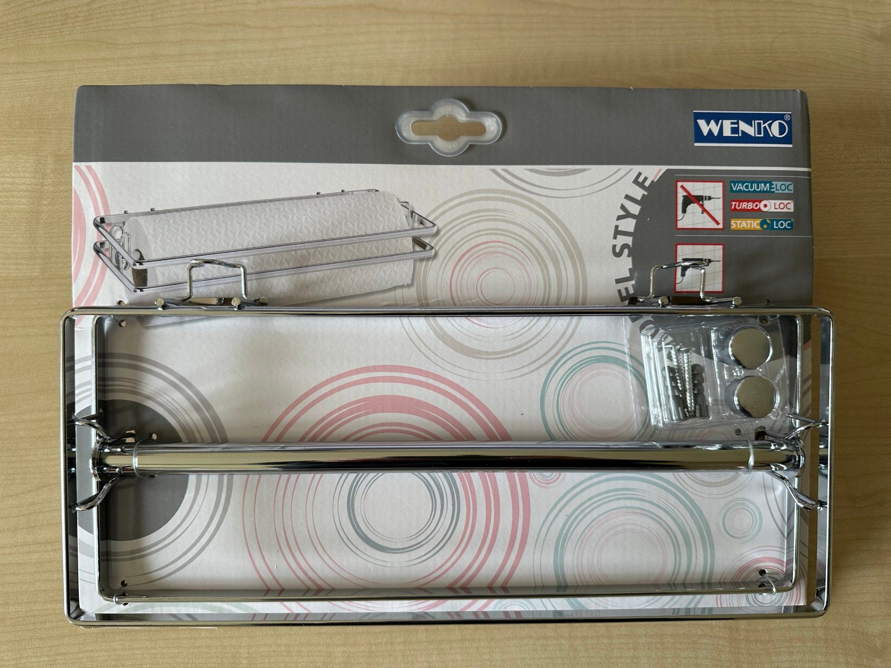 Wenko Altro per la casa: Küchenrollenhalter, WENKO Modell Style – Nuovo e nell'imballaggio originale da Wängi venduto da pitwiz 1
