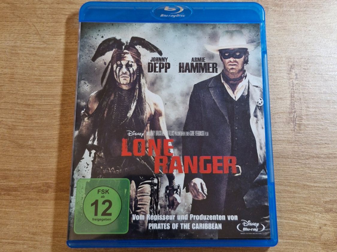 Tutti i DVDs: Lone Ranger (2013) RAR Bluray – Usato da Pfungen venduto da Whitie
