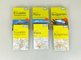 3 DUMONT Reise-Handbücher: Ecuador, Peru & Bulgarien