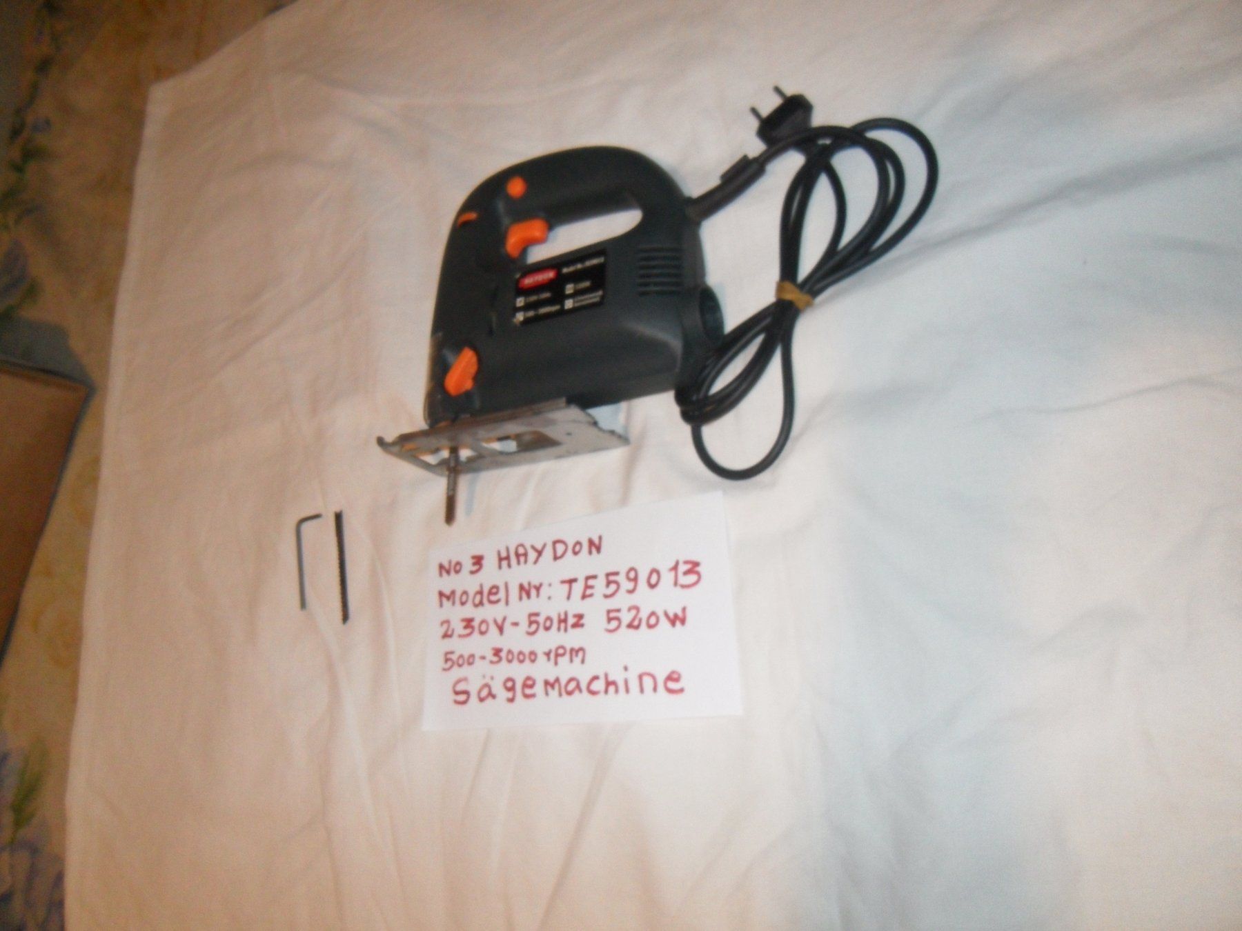 Sägen: (NO3)säge machine HAYDON  Model Ny: TE59013 /520 wt – Gebraucht aus Zuchwil von t.rachel 5