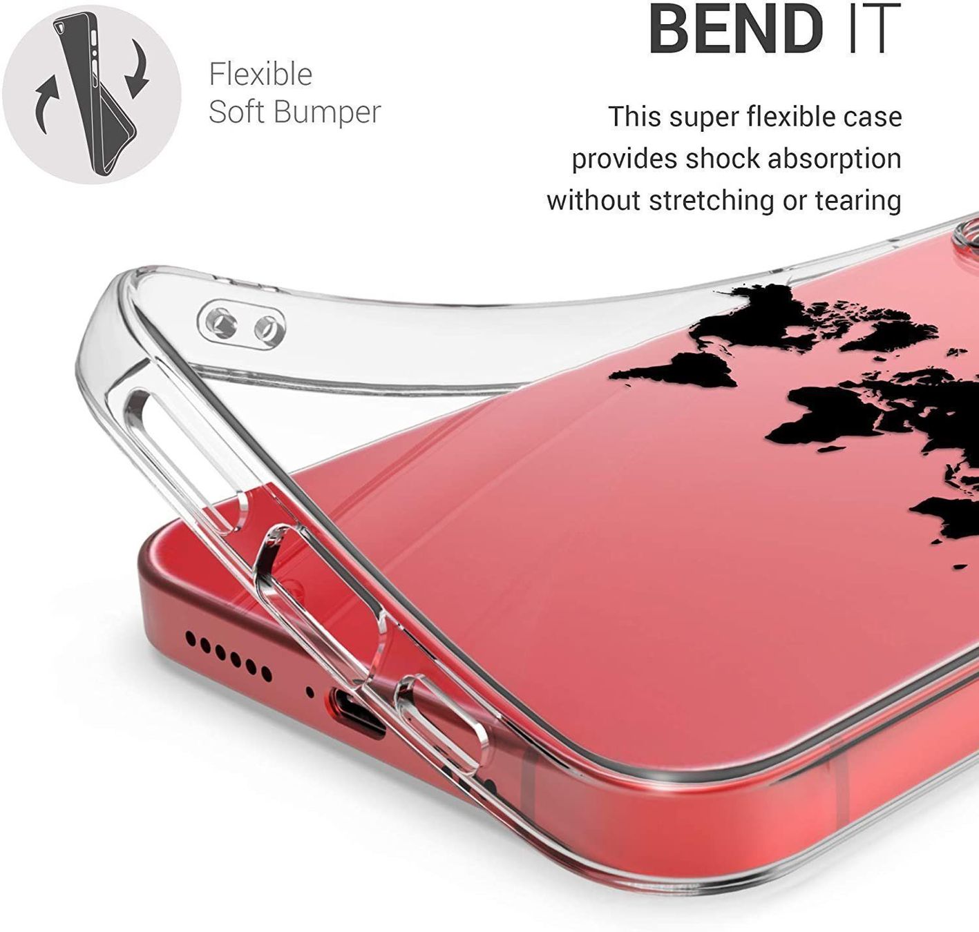 Cover & Protezioni schermo: iPhone 12 Pro Max Hülle Etui CLEAR Case Silikon Cover Tasche – Nuovo e nell'imballaggio originale da Volketswil venduto da caseology 1