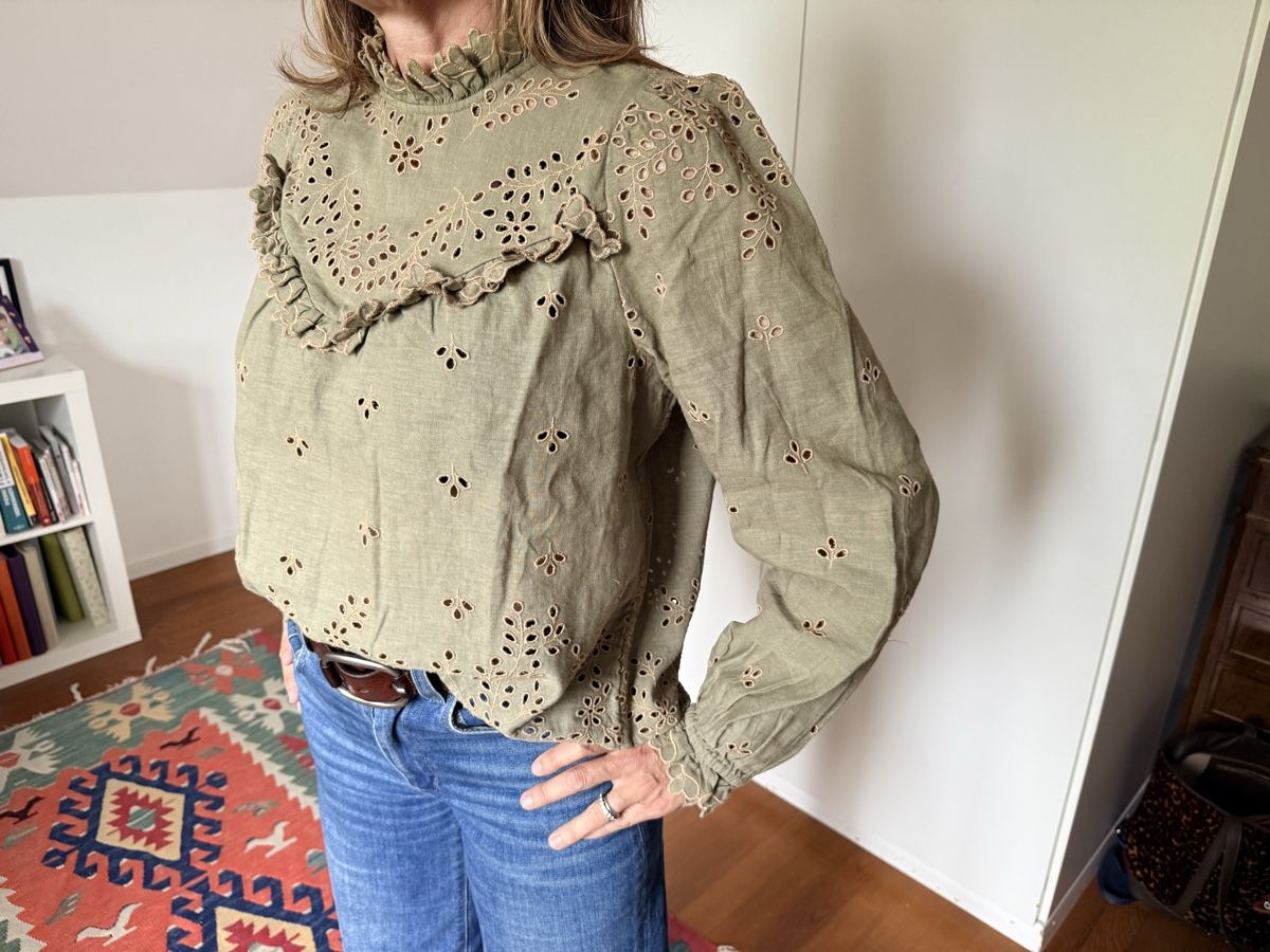 Camicette: Blouse Sézane – Nuovo (secondo la descrizione) da Chêne-Bougeries venduto da abaud 4