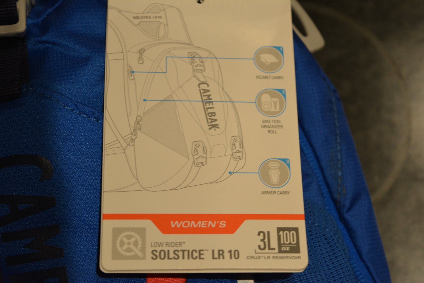 Camelbak Zaini: CAMELBAK SOLSTICE LR 10 RUCKSACK DAMEN – Nuovo e nell'imballaggio originale da Weissbad venduto da Usw63 5
