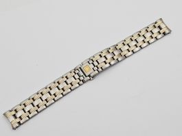 Omega Uhrenband 18mm Stahl/Gold 1521/843