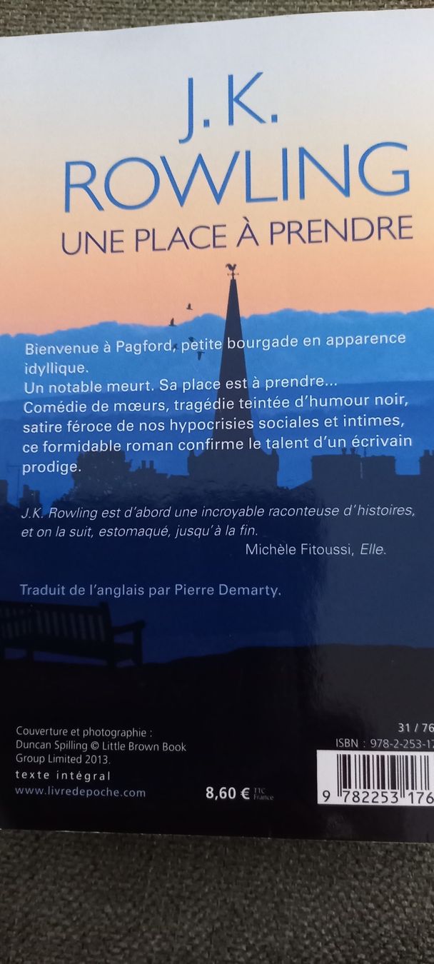Bücher: Une place à prendre / J.K. ROWLING – Neu (gemäss Beschreibung) aus Yverdon-les-Bains von Monique6 1