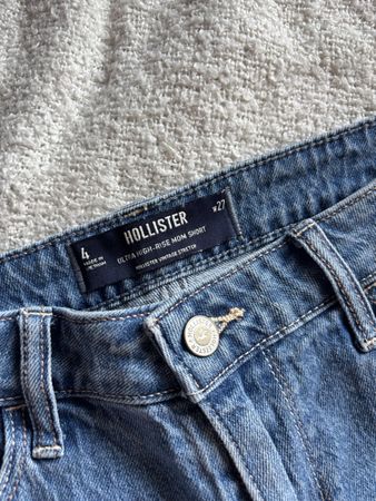 Hollister Mom Shorts blue size 27 