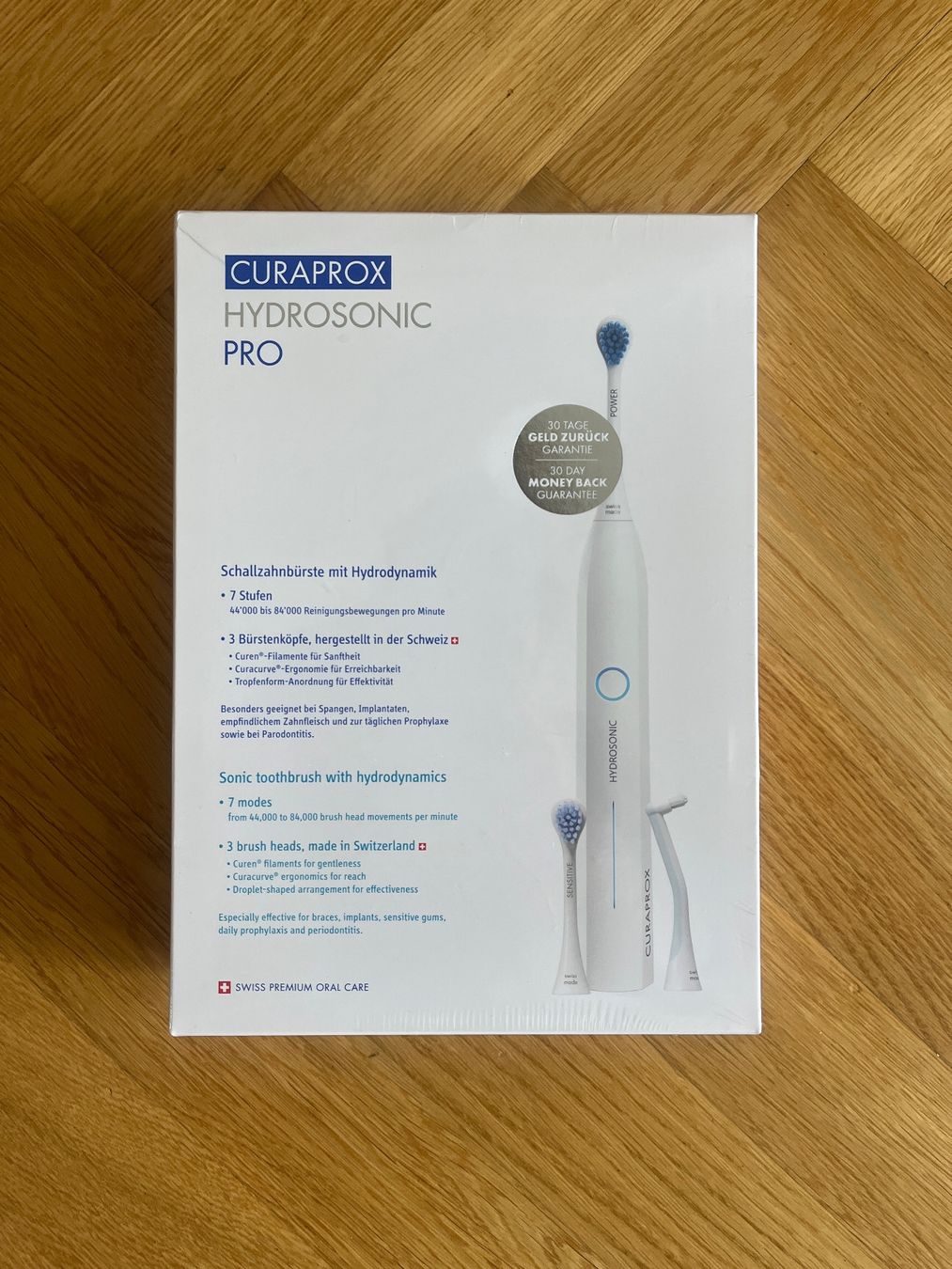 Curaprox Zahnpflege: Curaprox Hydrosonic Pro Schallzahnbürste – Neu OVP – Neu und originalverpackt aus Zürich von bretxo