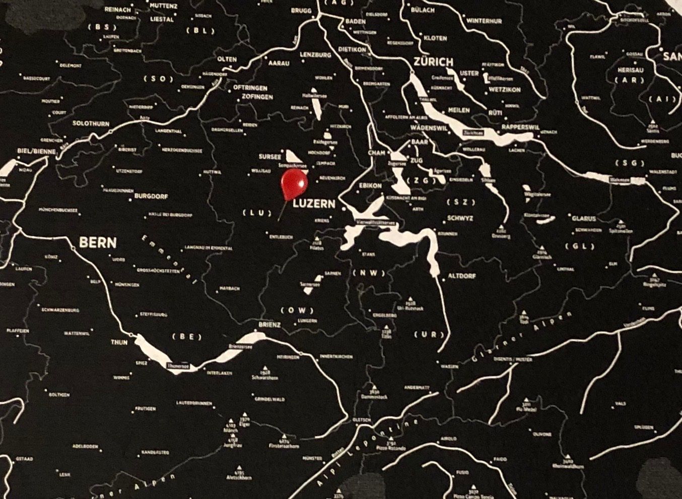 Tutte le decorazioni: SWISS PIN MAP - jamais utilisé ! – Nuovo e nell'imballaggio originale da Commugny venduto da rit_5lq2 4