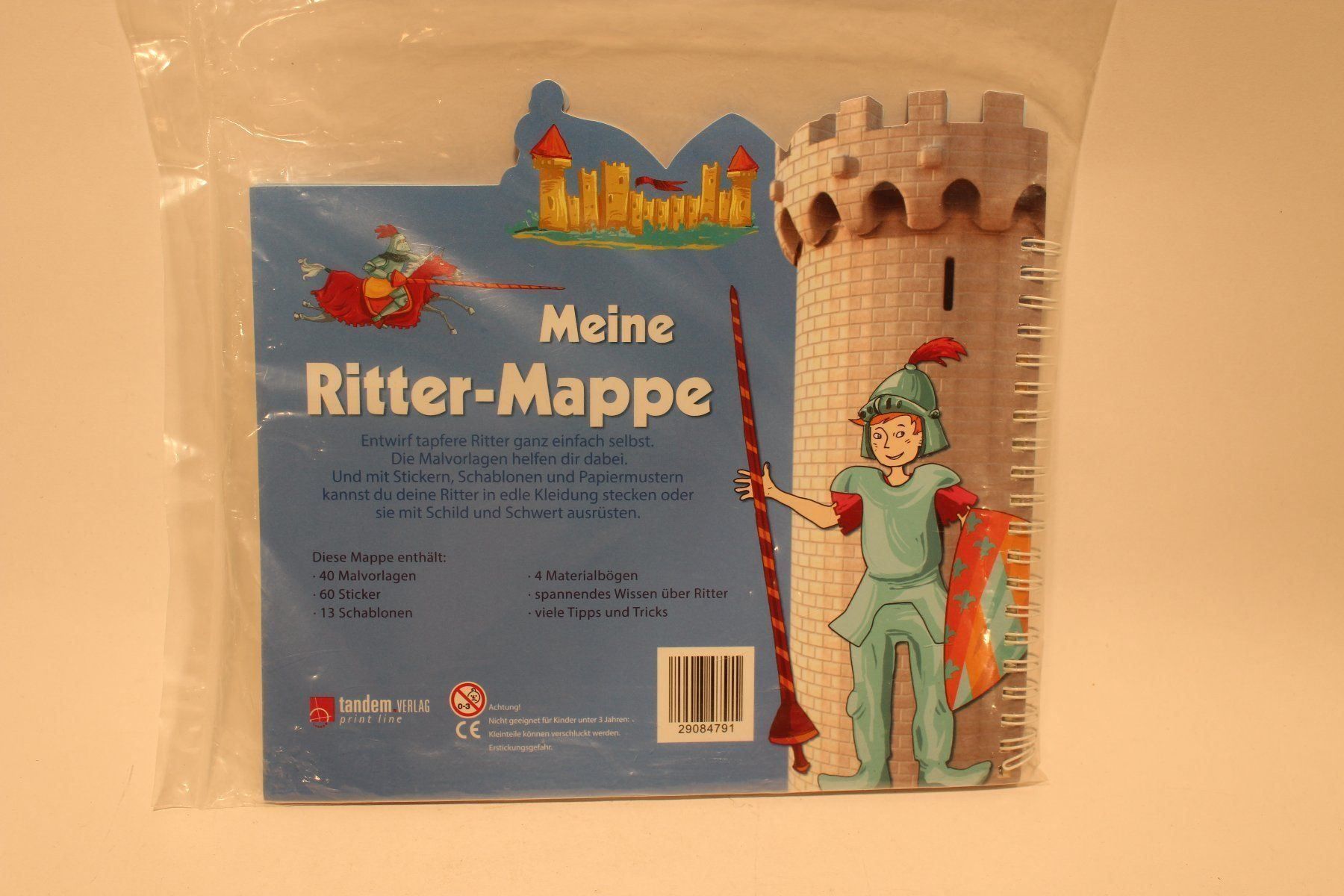 Libri: Ritter Malheft "Meine Ritter-Mappe" – Nuovo e nell'imballaggio originale da Fehraltorf venduto da haefens 4