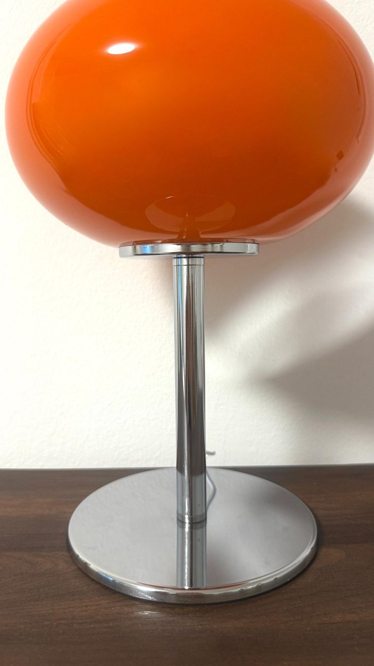 Lampade: Retro "Bulb" Glaslampe in Orange – Nuovo (secondo la descrizione) da Zürich venduto da dus_gln9 2