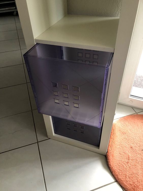 IKEA KALLAX Regal inkl 2 Kisten Kaufen auf Ricardo