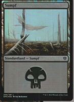 TCG Magic The Gathering MTG DMU 268 / 281 FOIL Sumpf (V.1))