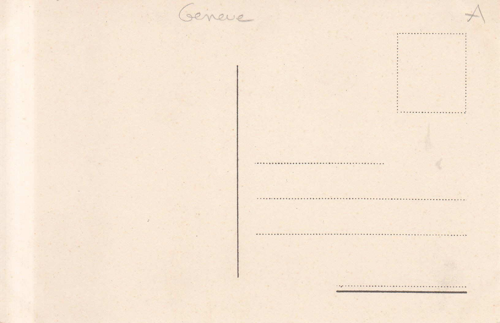 Cartoline postali: Genève ca. 1910 – Usato da Bürglen TG venduto da StampGraf 1