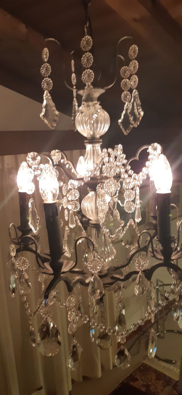 Lampadari & plafoniere: Kronleuchter Schmiedeisen 5 armig – Usato da Uitikon Waldegg venduto da Tibi07 2