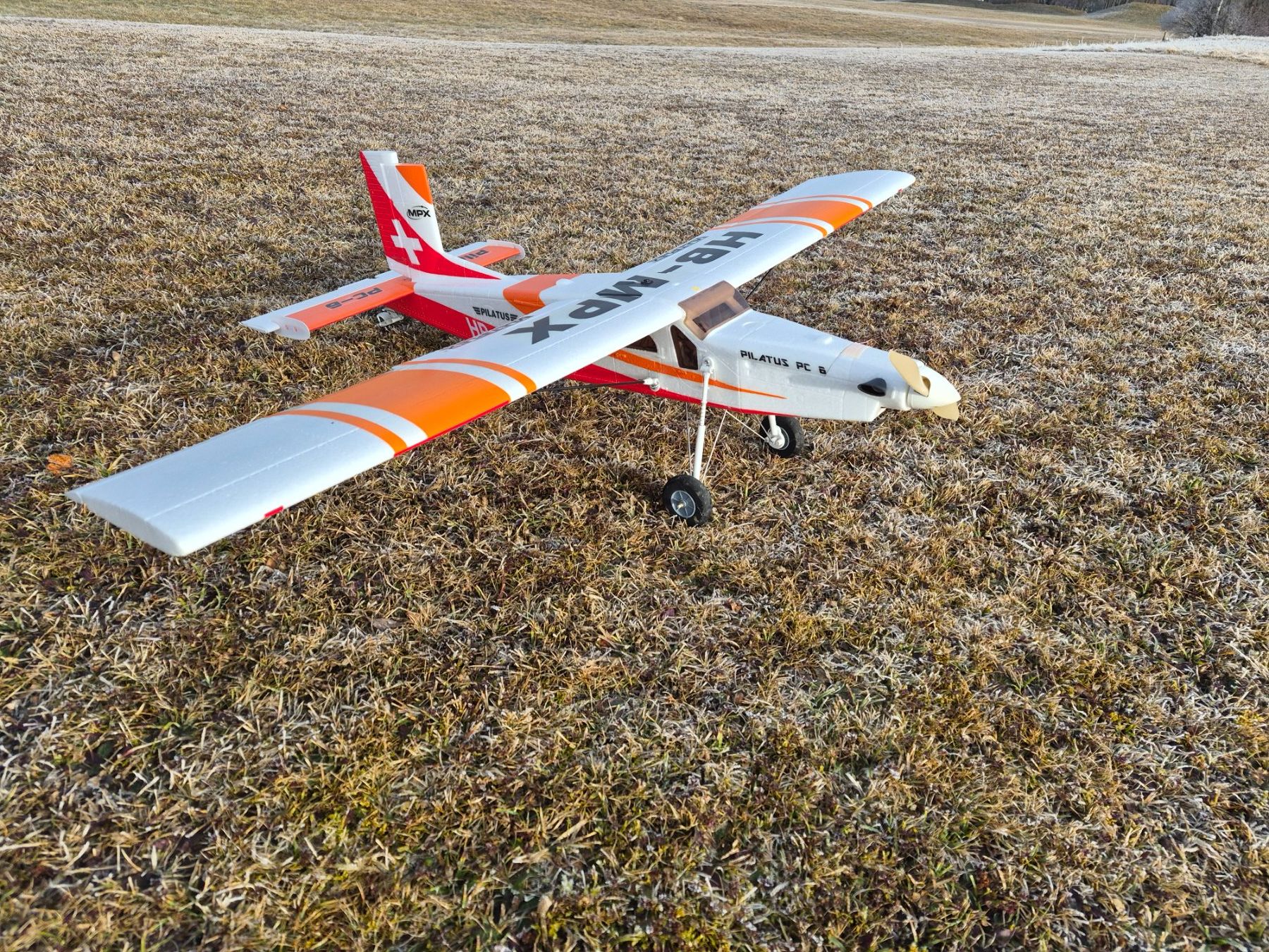 RC Modellflugzeug Multiplex Hochdecker PC 6 (Gebraucht) in Uttigen für ...