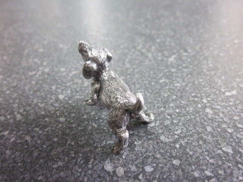 Figuren: Kleiner Silber Hund, 800er Silber 20 gr. – Gebraucht aus Bischofszell von raika 3