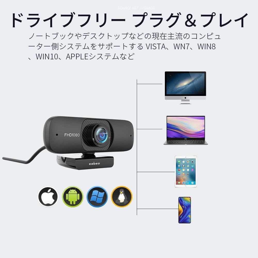 Webcam: Webcam avec Microphone, Webcam Plug/Play – Nuovo e nell'imballaggio originale da Morges venduto da DA-mobile 2