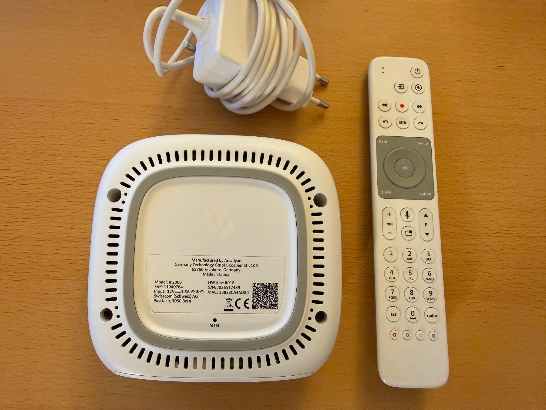 Receiver: Swisscom TV Box 5 IP2000 – Gebraucht aus Wallbach von 10merlin 1