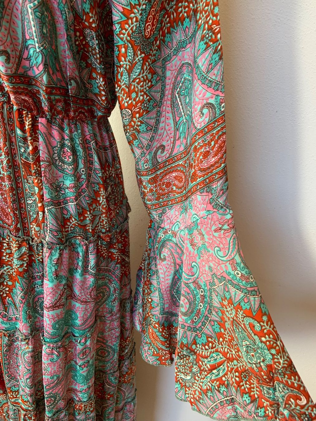 Vestiti: Boho Maxistufenkleid aus Seide – Nuovo (secondo la descrizione) da Sigriswil venduto da ck56 5