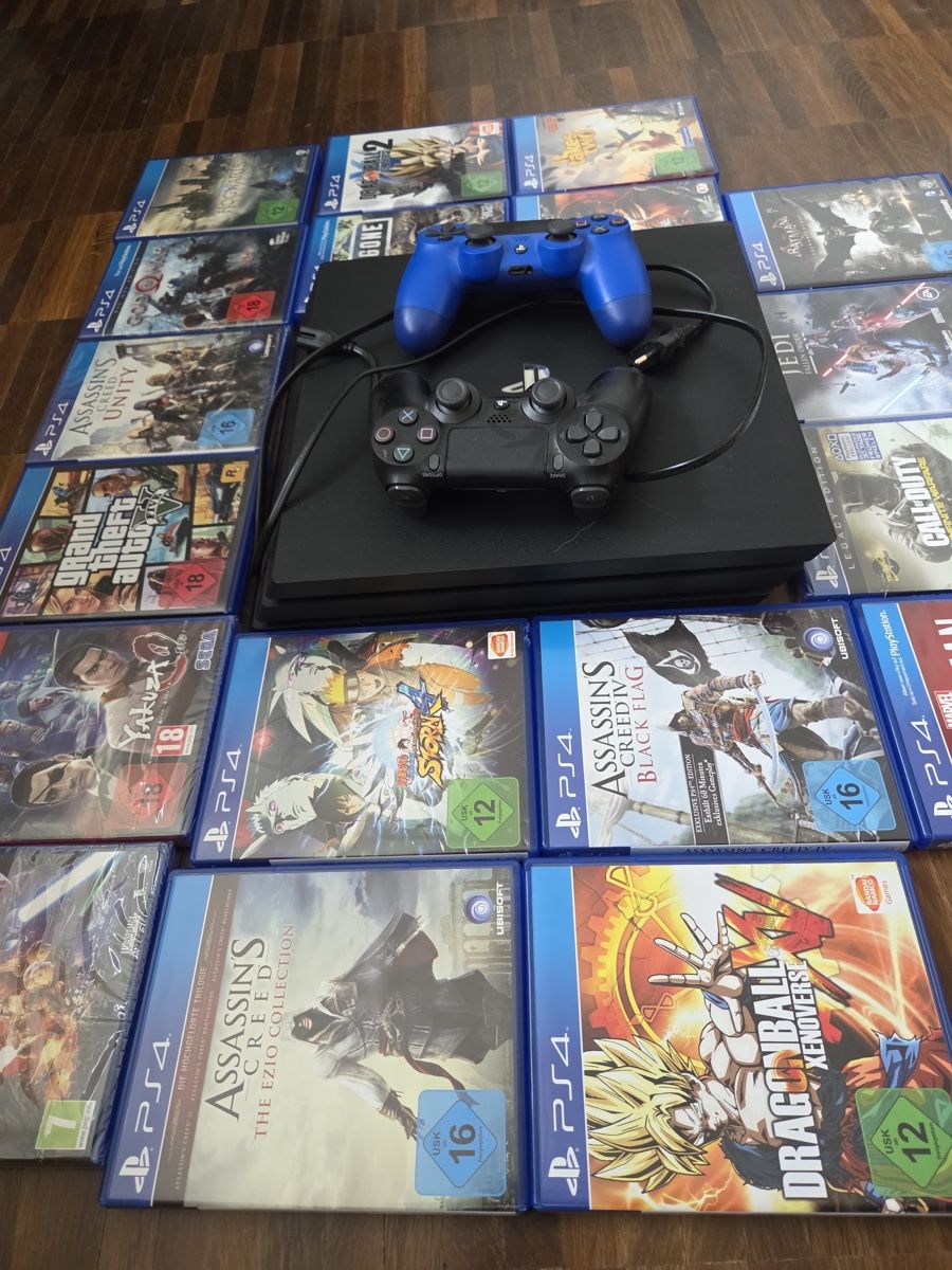 Sony Console: PS4 Pro 1TB mit 18 Spielen – Usato da Horgen venduto da ale_gs5r 1