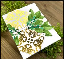Simon Says Stamp Hot Foil Plate  ** Heart Medallion **