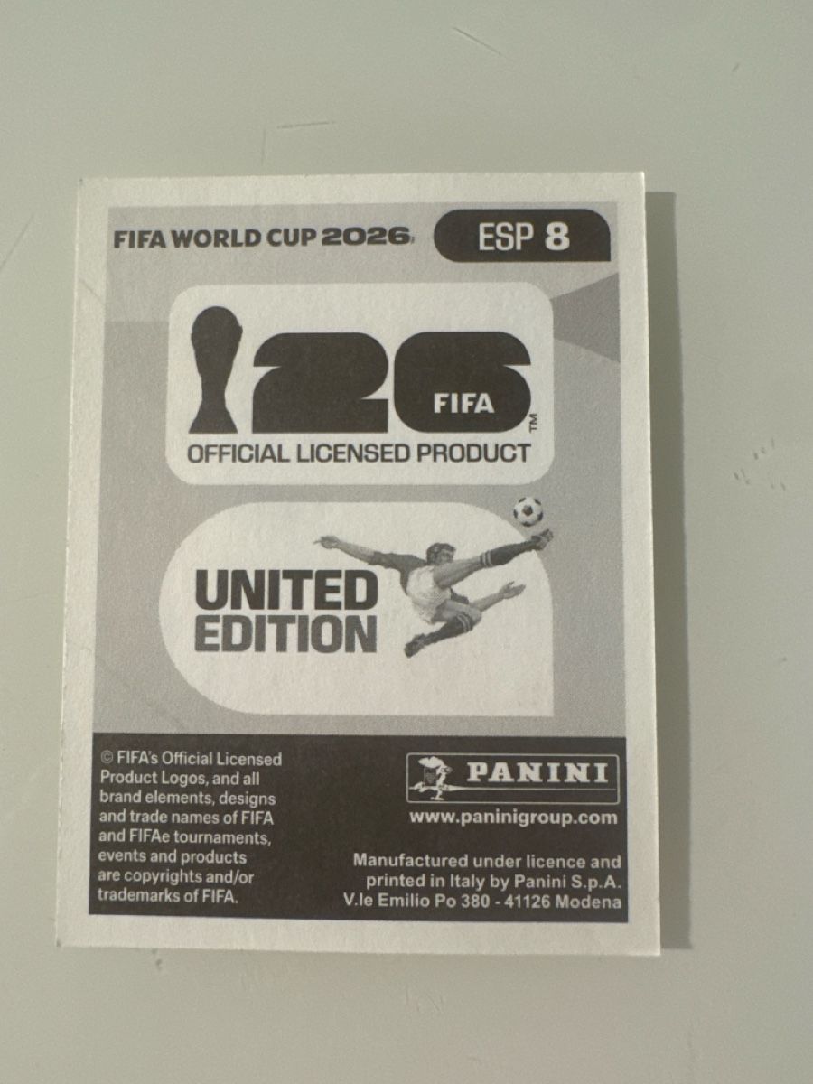 Panini Cartes à collectionner: Panini 2026 Marc Cucurella ESP8 – Neuf (Voir description) à Bern par akl_sy9s 1