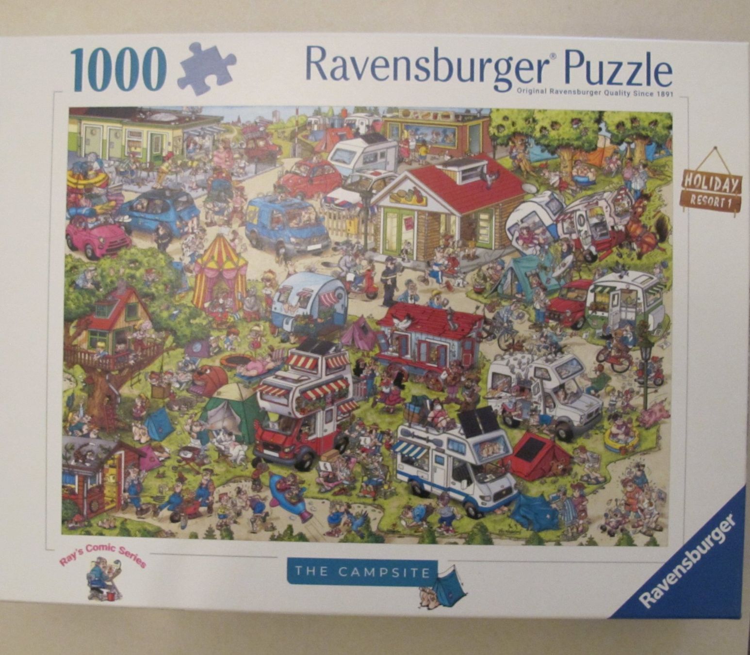 Ravensburger Puzzle: Puzzle "The Campsite", 1000 Teile – Usato da Zug venduto da Vesi8
