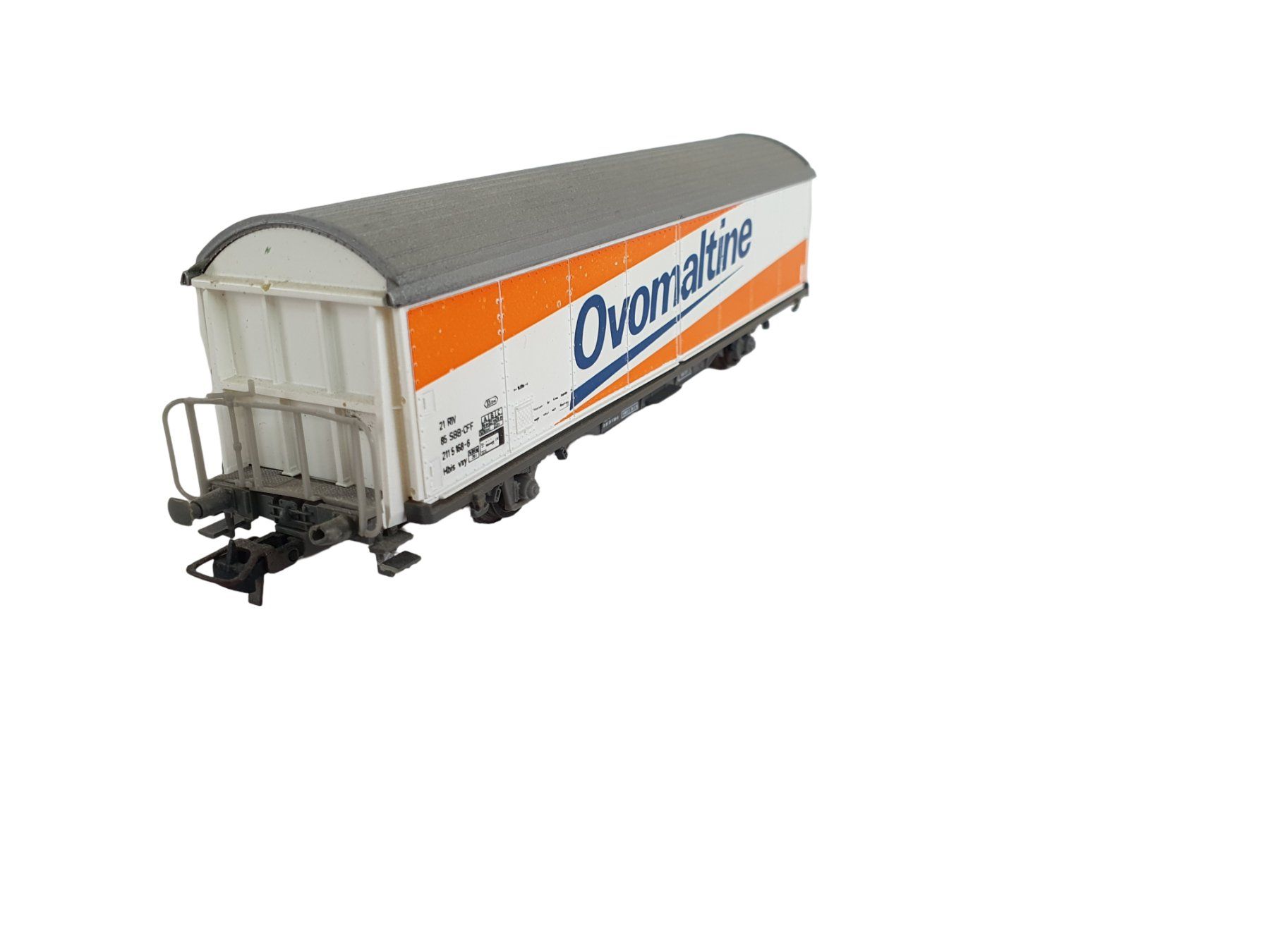 Roco Modellini di ferrovie: Roco 4340 Schiebewandwagen Ovomaltine SBB – Usato da Wangen b. Olten venduto da Restwert_Wangen 1