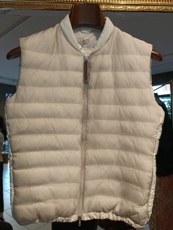 Fabiana Filippi Daunenweste Gr. 38 beige Übergangsjacke D...
