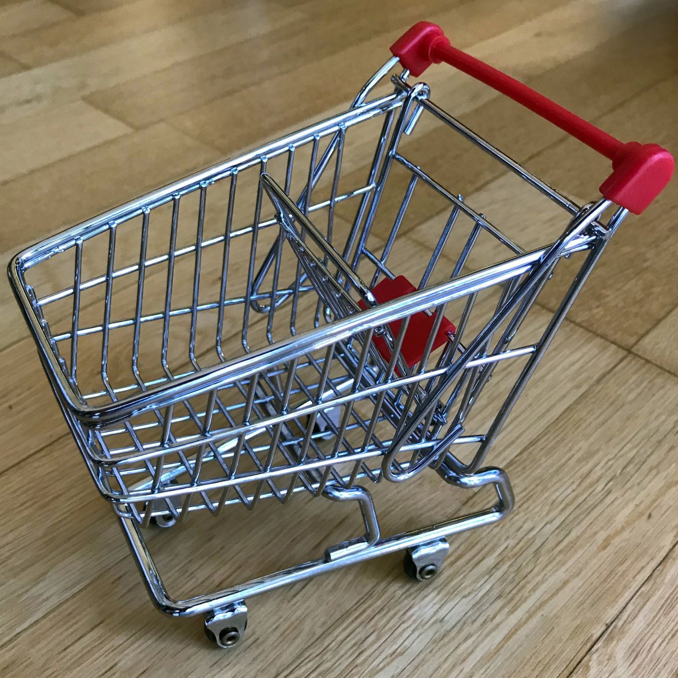 Giocattoli: Mini-Einkaufswagen, Deko, Chromstahl – Usato da Zürich venduto da pet_gcy9 3
