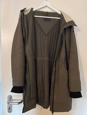 Winterjacke Grün (Khaki) Damen 40