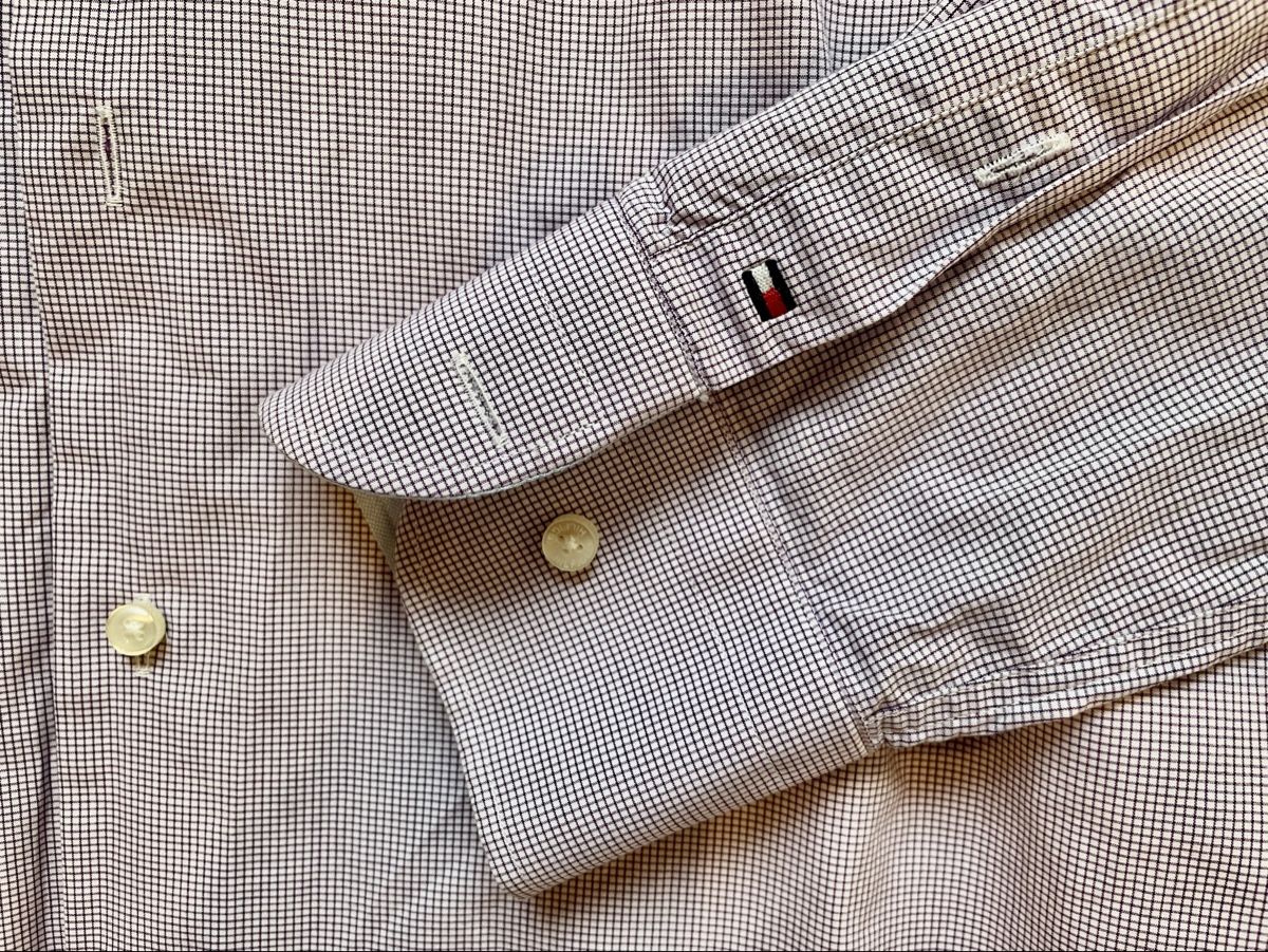 Tommy Hilfiger Camicie: Tommy Hilfiger Hemd Grösse 42 violett – Usato da Buch am Irchel venduto da TT65 2