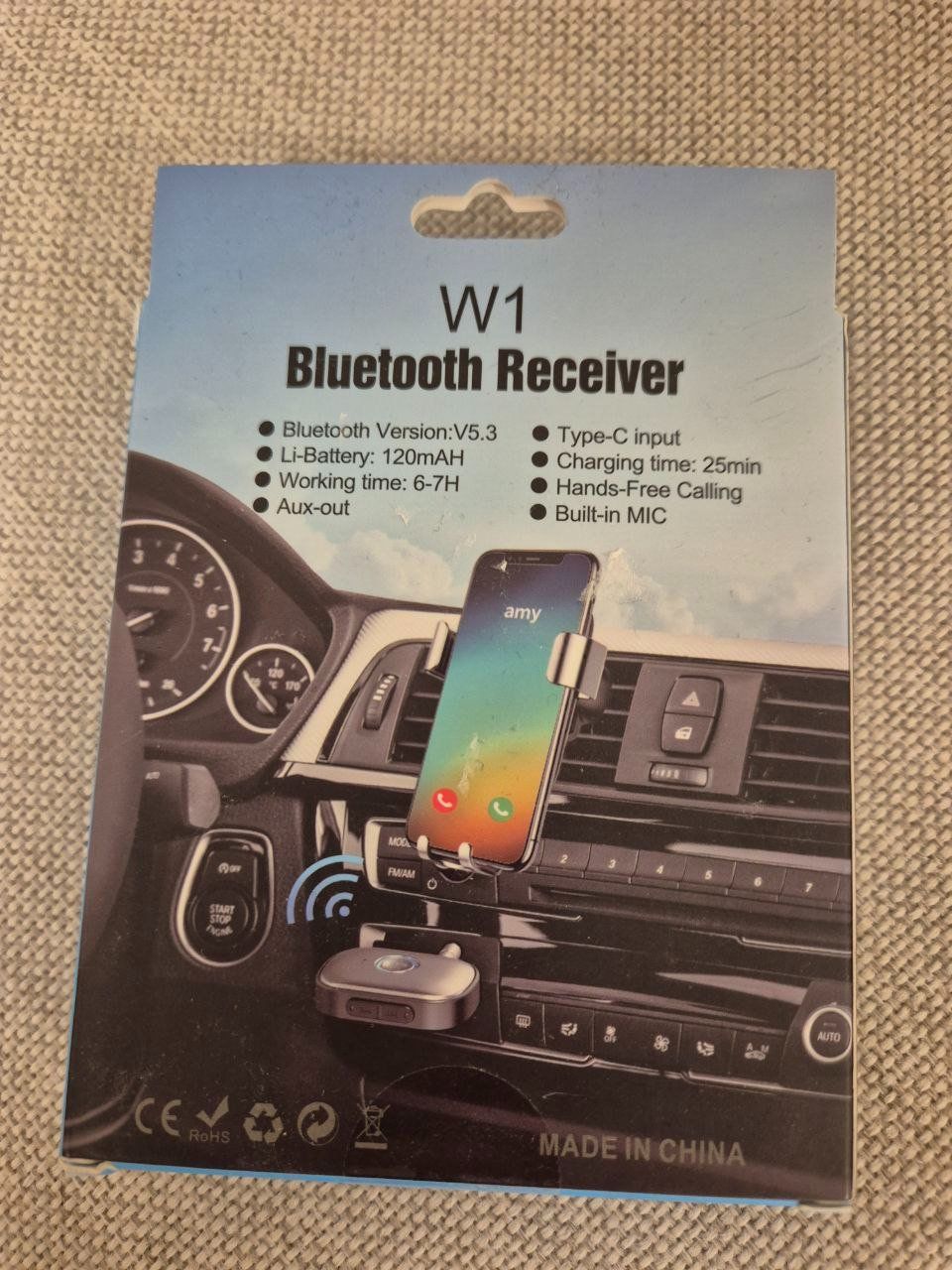 Receiver: Neuer Universal Bluetooth Receiver AUX 3.5MM USB-C – Neu und originalverpackt aus Dübendorf von Alessandro-DG