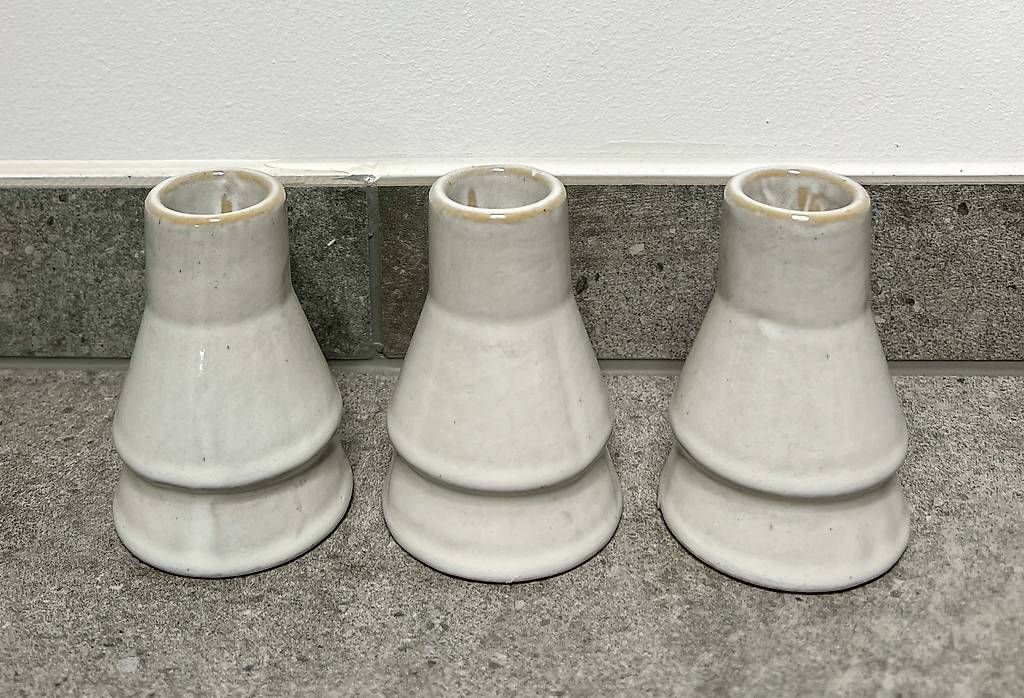 Kerzenständer: 3 piece decorative grey stone candle holders - NEW! – Neu und originalverpackt aus Cama von UnleashdByAna 4