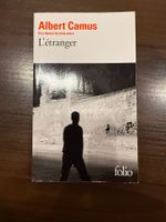 Buch L'étranger Albert Camus Folio gebraucht