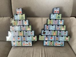 Zwei Adventskalender zum selber befüllen